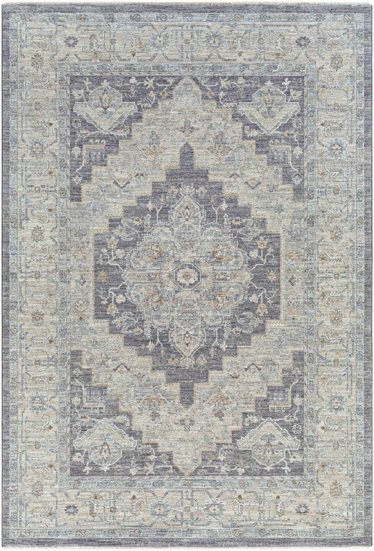 Sema Blue Medallion Rug from PriceLows™
