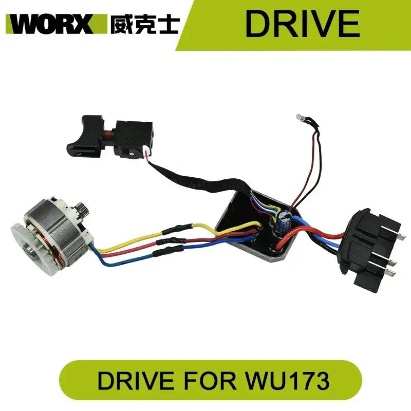 Orginal new Switch Driver motor reducer casing toothed wheel shell chuck parts for WORX WU173 Electric screwdriver from PriceLows™