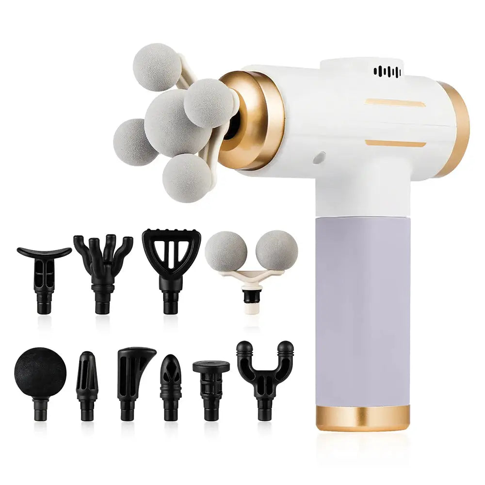 Massage Gun | 11-In-1 Electric Massager | 99 Levels | Whole Body Massager