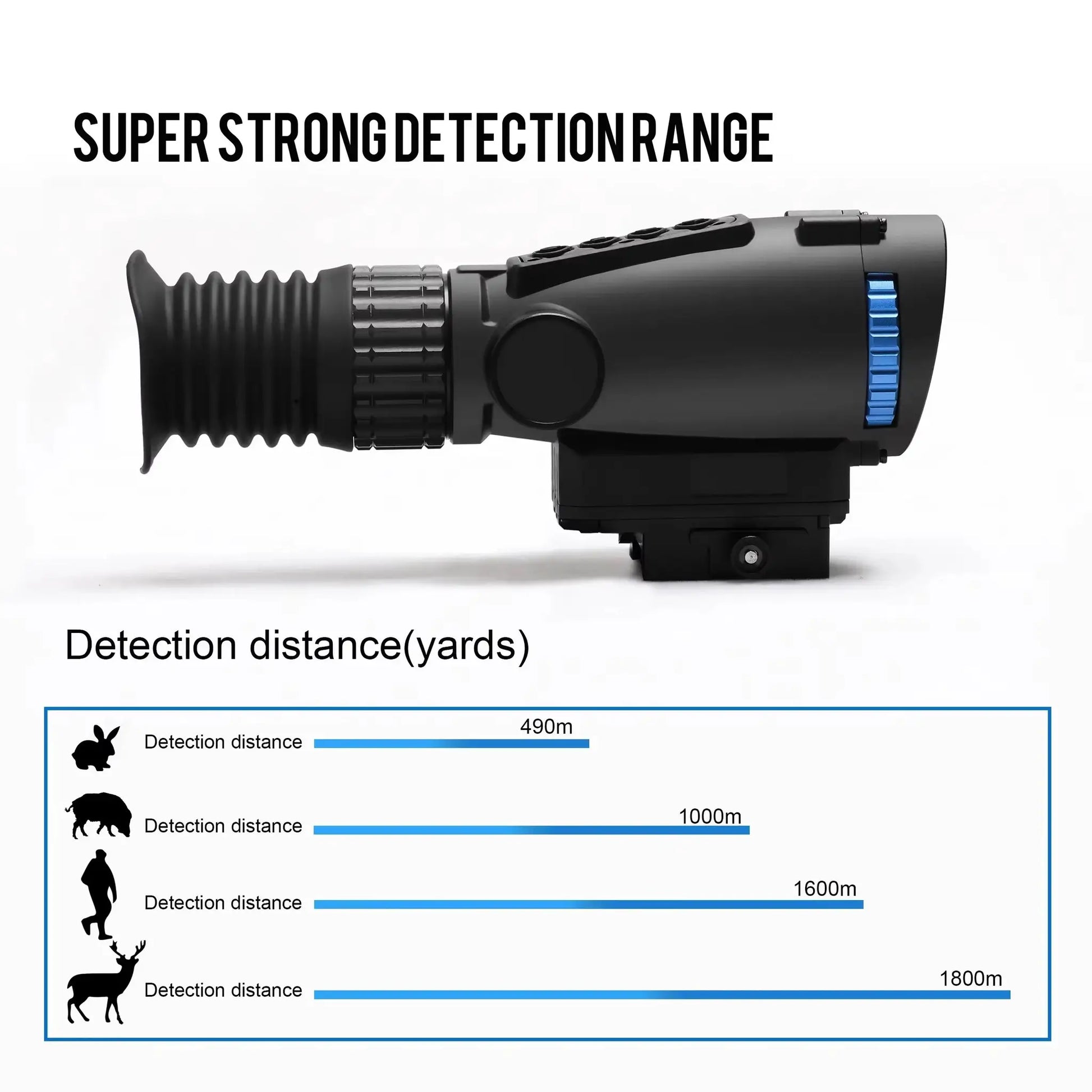384*288 Thermal Imager Sight Up To 1500-1800 Detection Range for Outdoor Adventure, Search & Rescue from PriceLows™