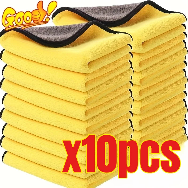 Car Wash Microfiber Towel | 30x30cm | Ultra Soft Microfiber | 3/5/10 Pack