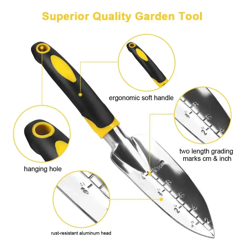 Garden Tool Hand Trowel,Rake,Cultivator,Weeder Tools With Ergonomic Handle,Garden Lawn Farmland Transplant Gardening Bonsai Tool from PriceLows™