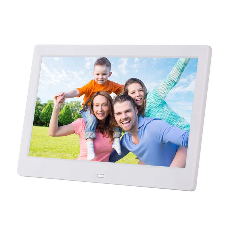 Smart Digital Photo Frame | WiFi Enabled | Video Playback, Calendar | Wall Mount