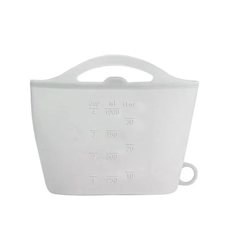 Silicone Zipper Bag | Capacity 1000/1200ml | Silicone | 1000ml, 1200ml