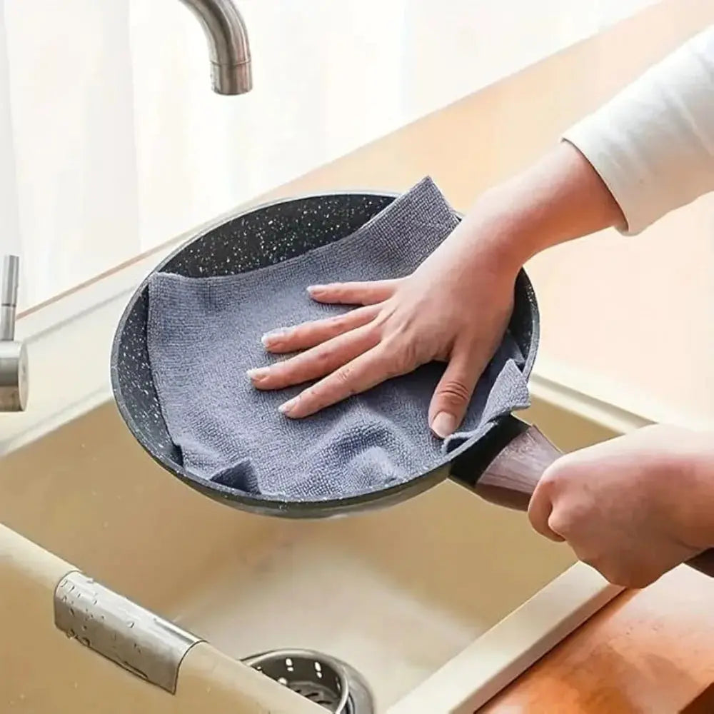 20 Pack Microfiber Cleaning Cloth Roll,Reusable Tear Away Microfiber Towels,Washable Ultra Absorbent Rags Drying Dishcloths for Car,Home,Garage or Shop(Grey) from PriceLows™