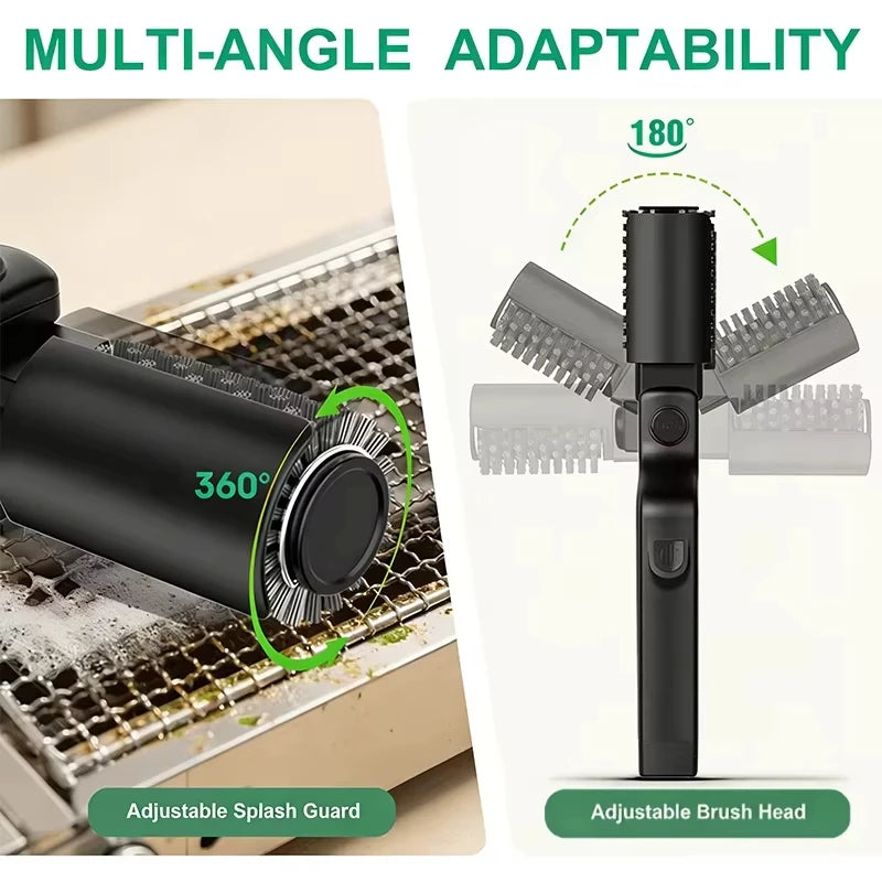 Electric BBQ Cleaner Brush | 2600mAh Battery | 90-120 Min Run Time