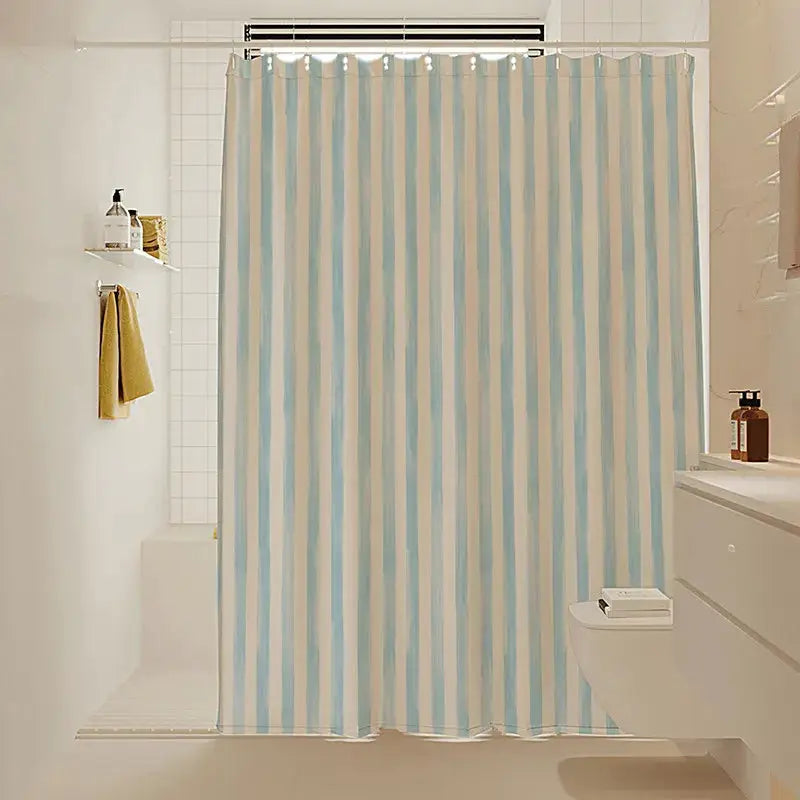 VIKAMA bathroom shower curtain blocking curtain, bath shower dry and wet separation, waterproof and mildew-proof Decor from PriceLows™
