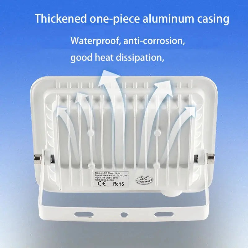 LED Flood Light | IP68 Waterproof | Aluminum Housing | 10W To 100W