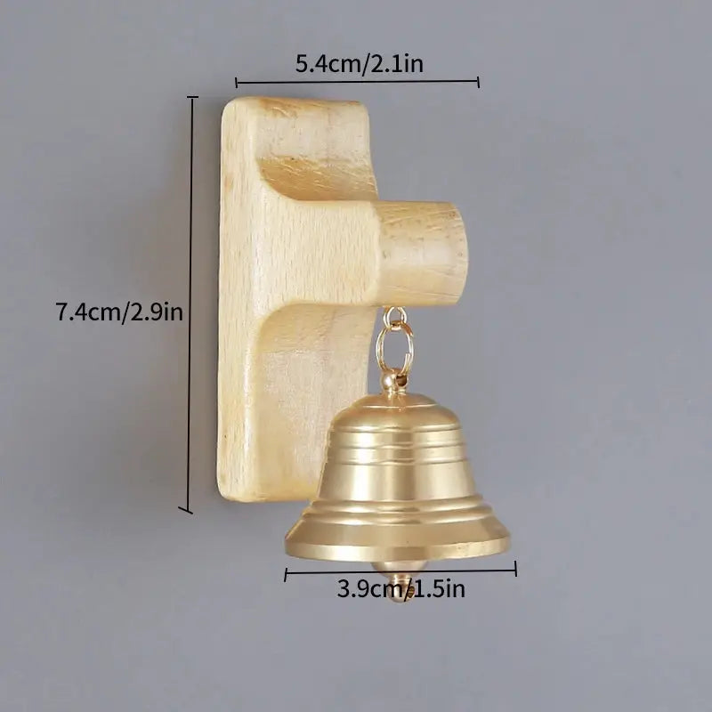 Wooden Door Bell Japanese Wind Chime Door Chime Room Decor Home Front Doorbell Landscape Bell Shopkeeper Remind Bell 풍경 from PriceLows™
