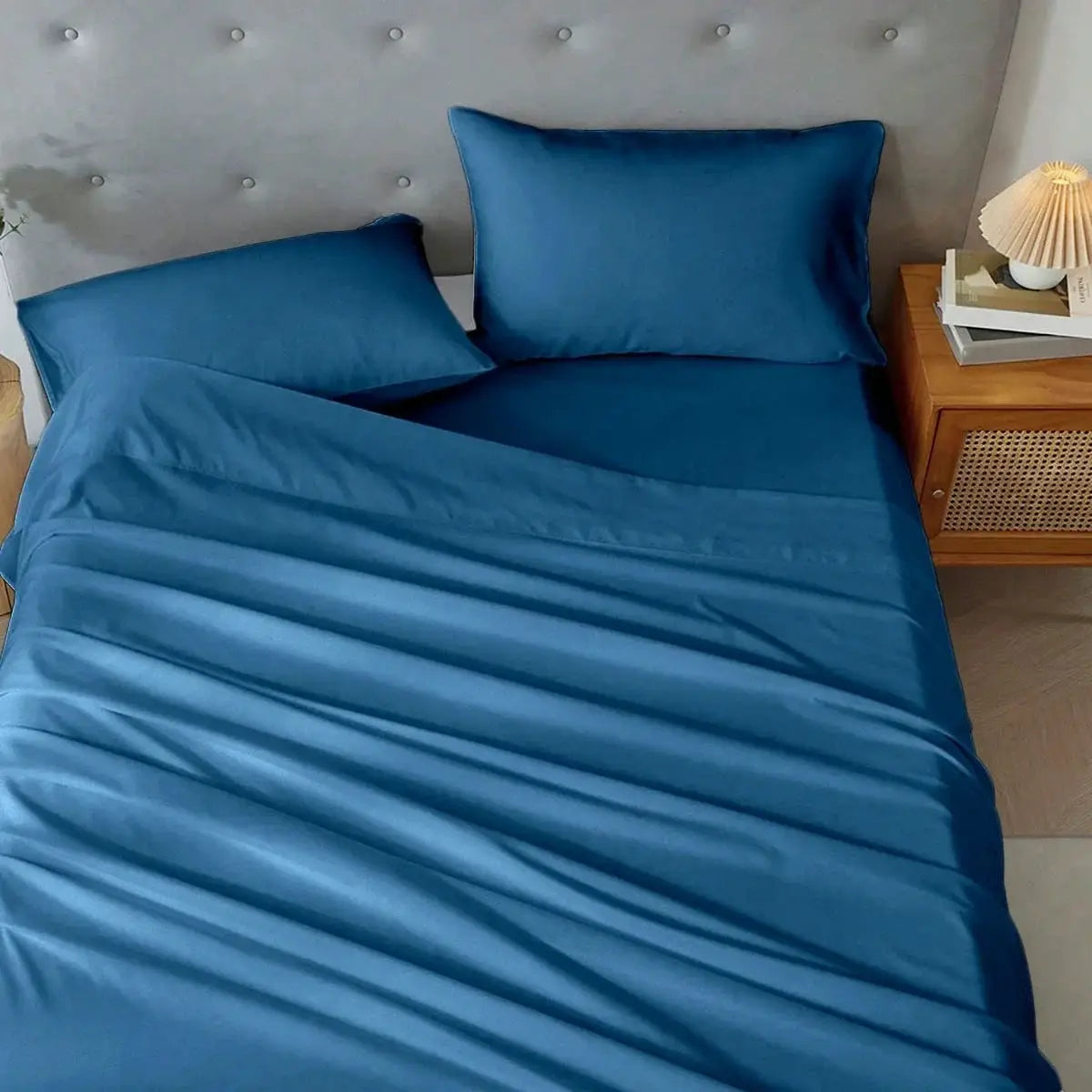 3/4 Piece Bed Sheet Set Soft Breathable Hotel Luxury Summer bedding Twin Flat Fitted Sheet Pillowcase from PriceLows™