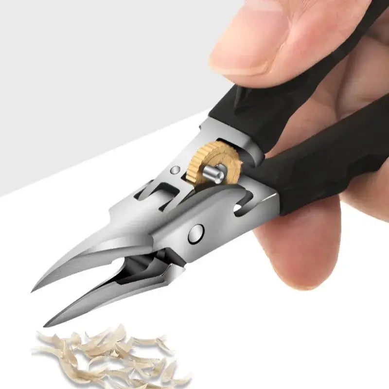 Nail Clipper | Angled Design | Lock Switch Stainless Steel | One Size
