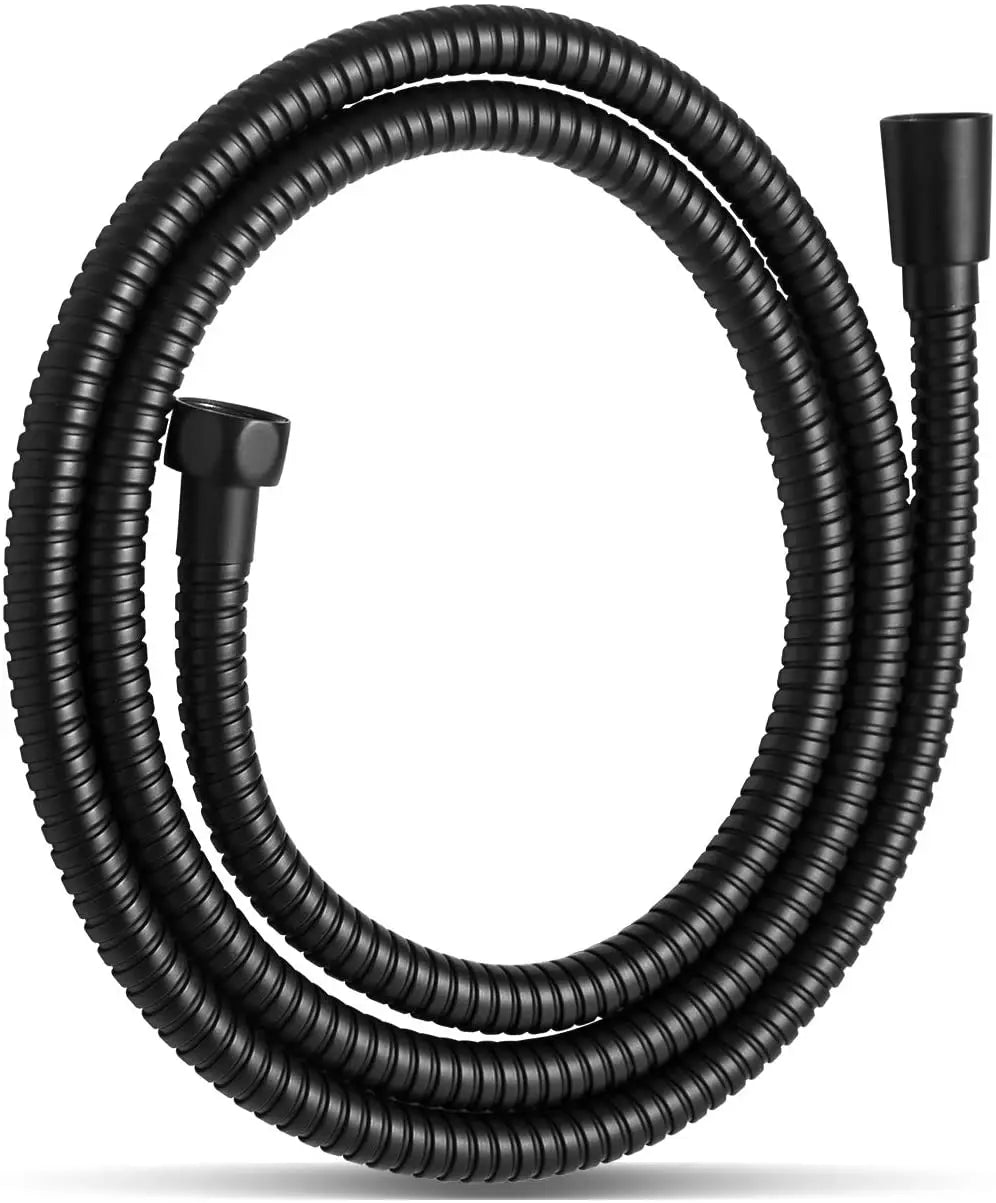 Handheld Shower Head | High Pressure | Digital Temperature Display | Black