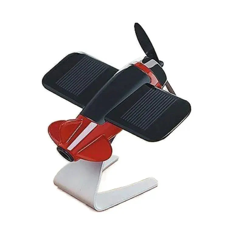 Solar Airplane Ornament | Resin Material | Solar Powered | Standard Size