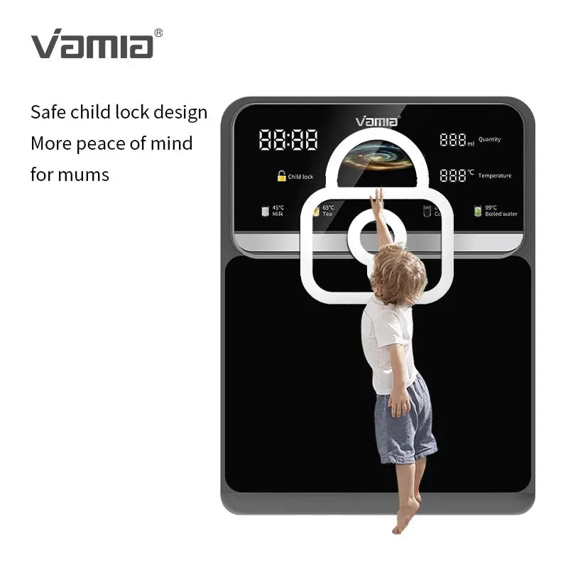 Wall-mounted Water Dispenser Instant Heat Rapid Hot & Cold Temperature Control Drinking Water Dispenser Water Purifier Smart from PriceLows™
