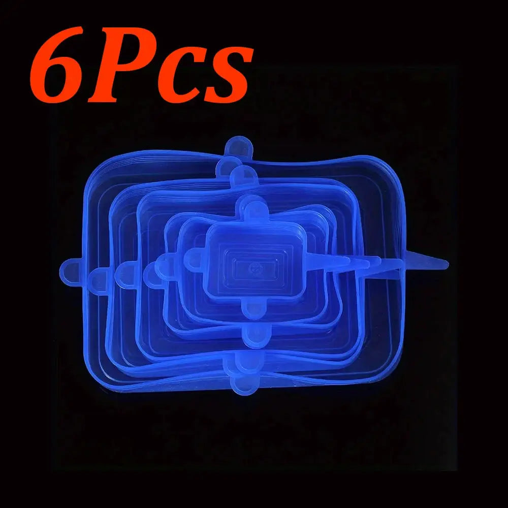 Silicone Stretch Lids | Food Grade | Reusable | Assorted Bowl Sizes