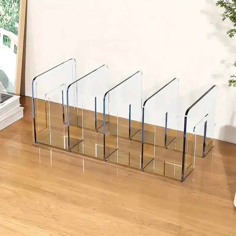 4 Slots Handbag Storage Racks Transparent Wardrobe Divider Shelf Acrylic Storage Holder Closet Organizer Bags Display Racks from PriceLows™
