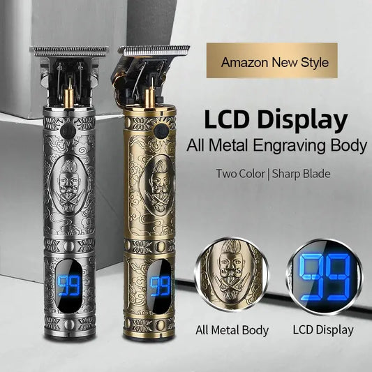 Hair Clipper | USB Rechargeable | Titanium Blade | T9 Model