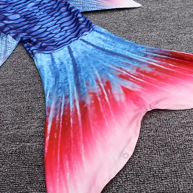 Children Mermaid Swimsuit Bathing Suit Mermaid Princess Cosplay Costume for Girls Pool Party Swimmable Clothing with Shorts from PriceLows™