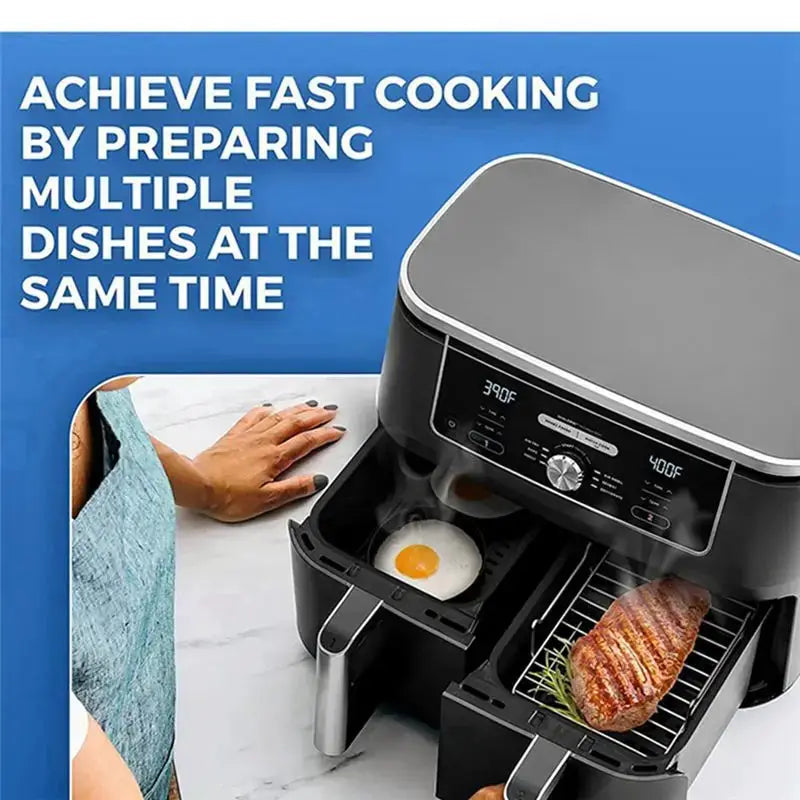 Air Fryer Rack | Multi Layer Design | For Ninja Dual Basket | DZ201, DZ401