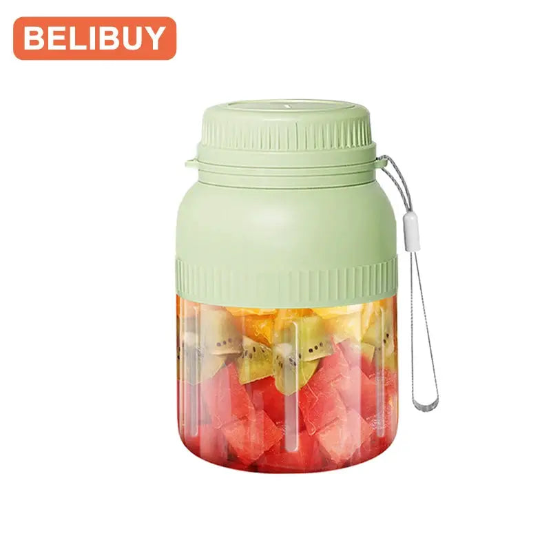500/1300ML Electric Juicer Cup 6 Blades Blender Milkshake Machine USB Portable Fruit Milk Mixing Tool Mini Fresh Juice Blender from PriceLows™