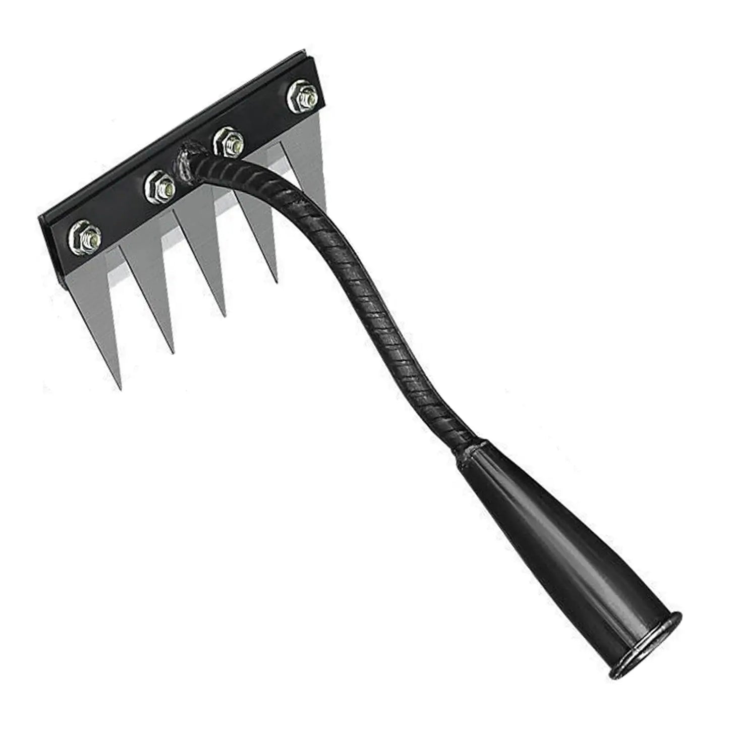8/7/6/5teeth Garden Weeding Rake Heavy Duty Metal Gardening Hoe Weeding Rake Farm Tool for Gardening Weeding Loosening Soil Rake from PriceLows™