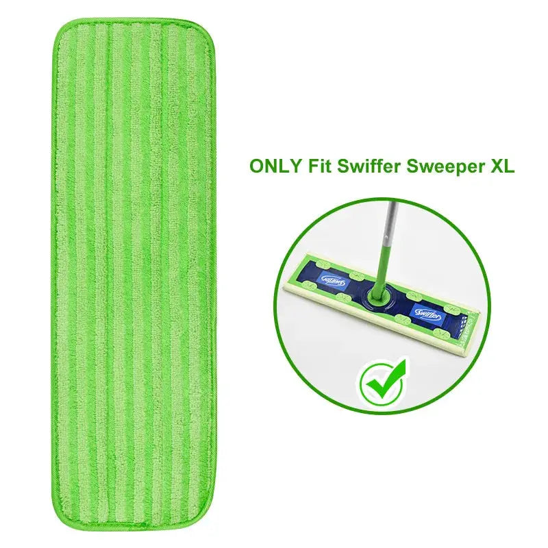 Mop Pad For Swiffer Sweeper XL Reusable Washable Refill Wet Dry Cleaning Pad Household Cleaning Mop Cloth Cleaning Tools from PriceLows™