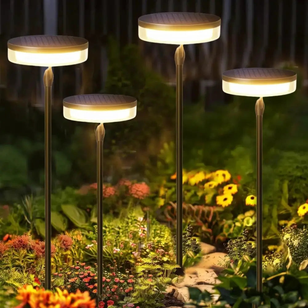 Outdoor Garden Solar Pathway Light Sway by Wind Solar Swaying Lights Bright IP65 Waterproof for Outside Yard Path Patio Lawn from PriceLows™