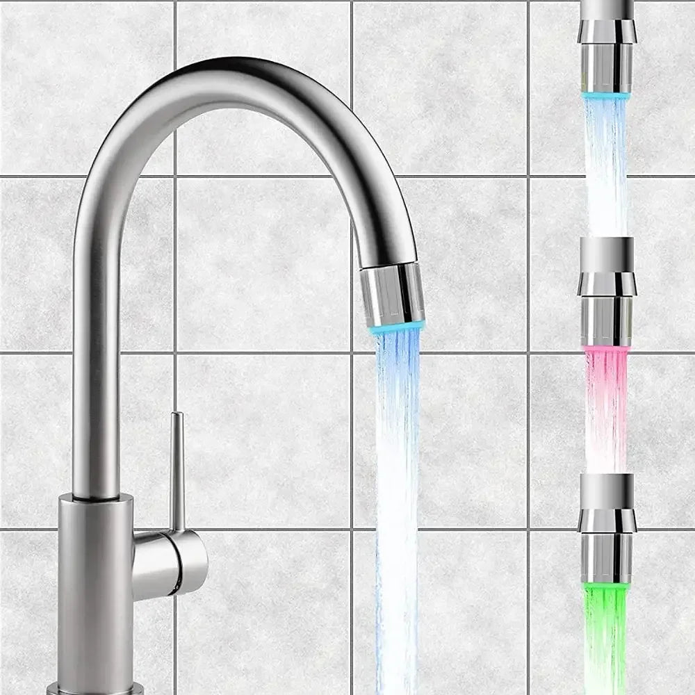LED Faucet Aerator | RGB Color Light | Temperature Indicator | M22 Connection