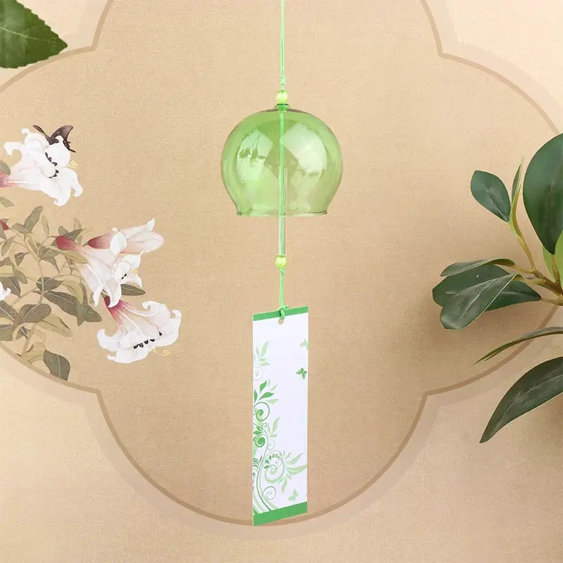 1Pc Wind Bells New Handmade Glass Wind Chime Birthday Gift Christmas Gift Home Decors Wind Chimes Japanese Style from PriceLows™