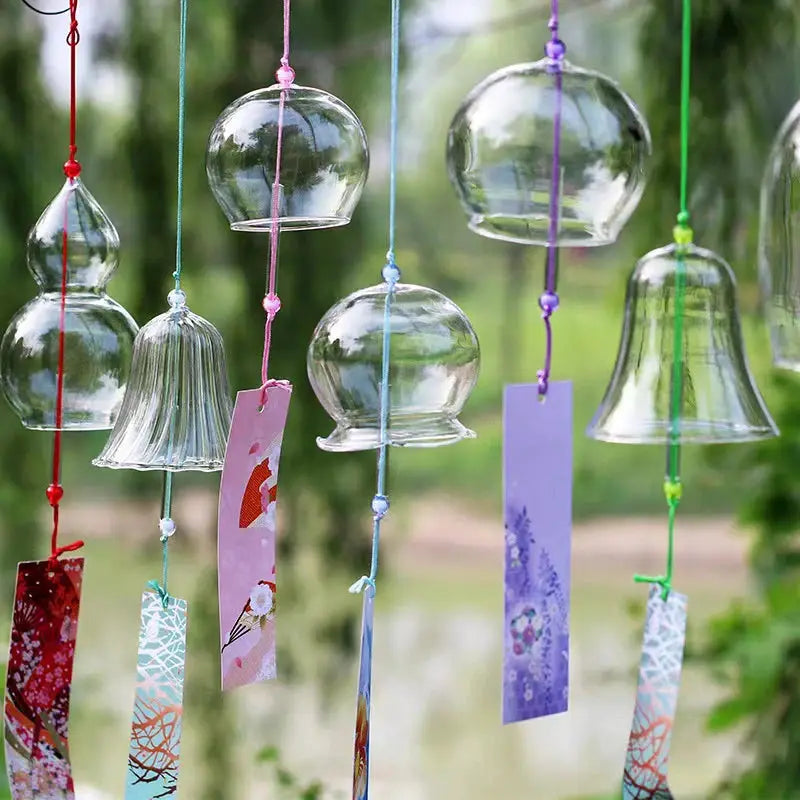 Stained Glass Wind Chimes Small Golden Fish Wind Chimes Can DIY Hand-painted Outdoor Hanging Ornaments Birthday Gift Crafts from PriceLows™