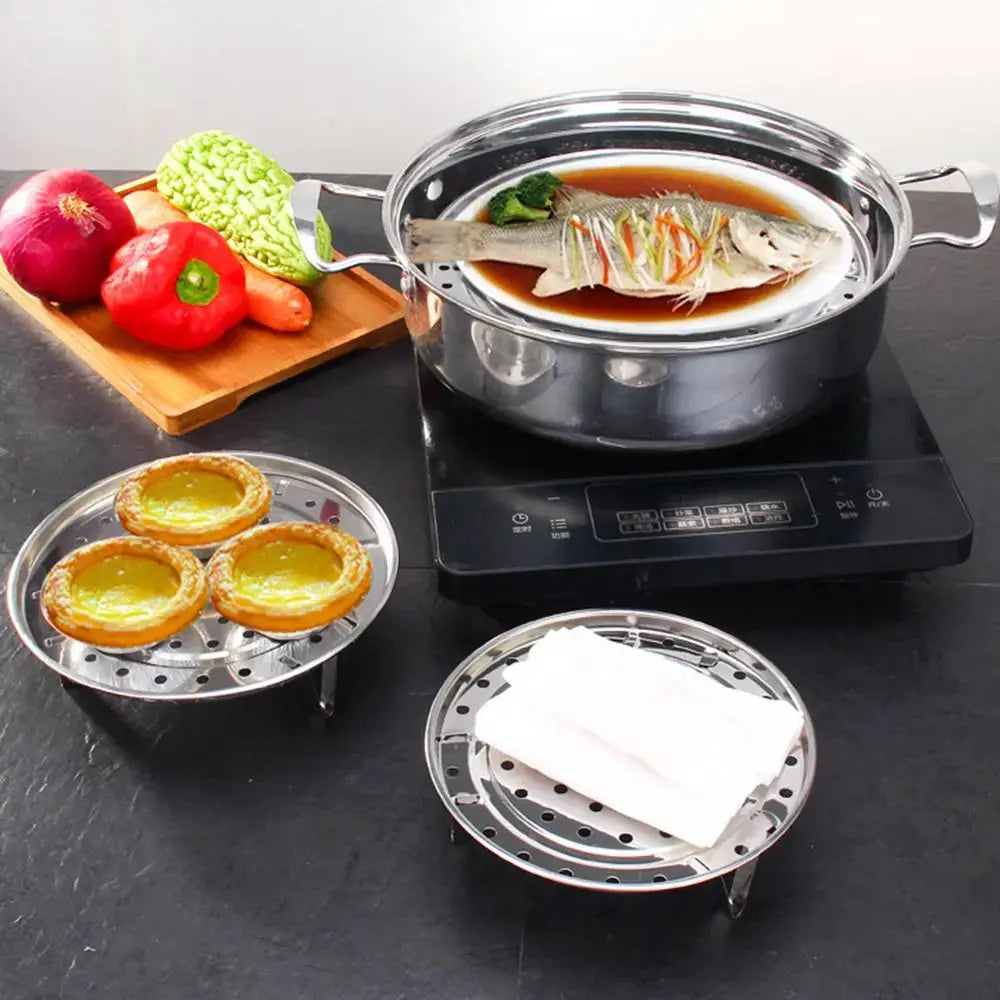 Steamer Basket | Stainless Steel | Instant Pot Compatible | 5 Sizes Set