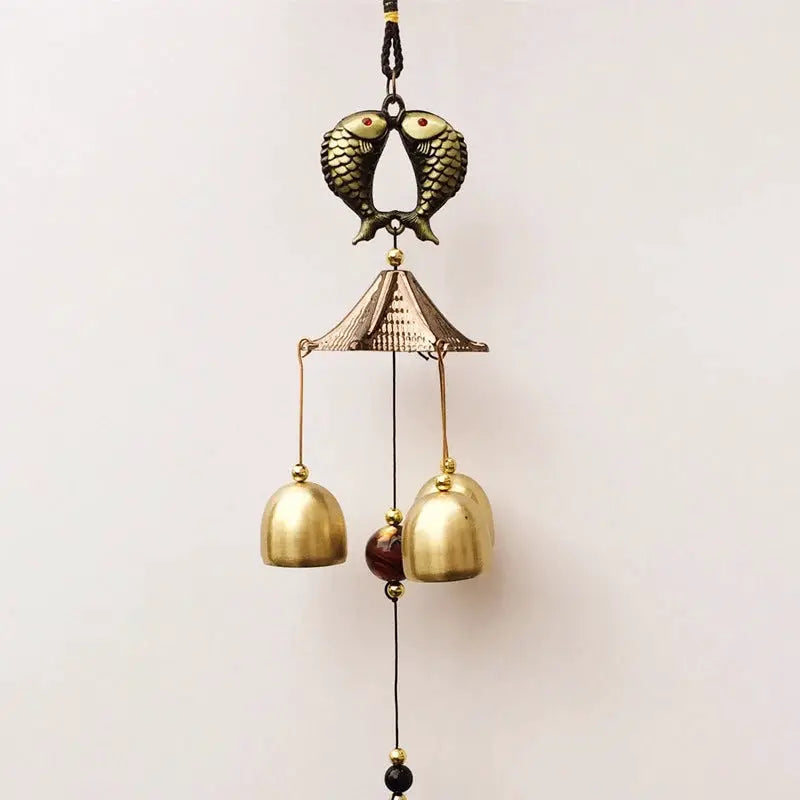 Antique Wind Chime Copper Yard Garden Outdoor Living Decoration Metal Wind Chime from PriceLows™