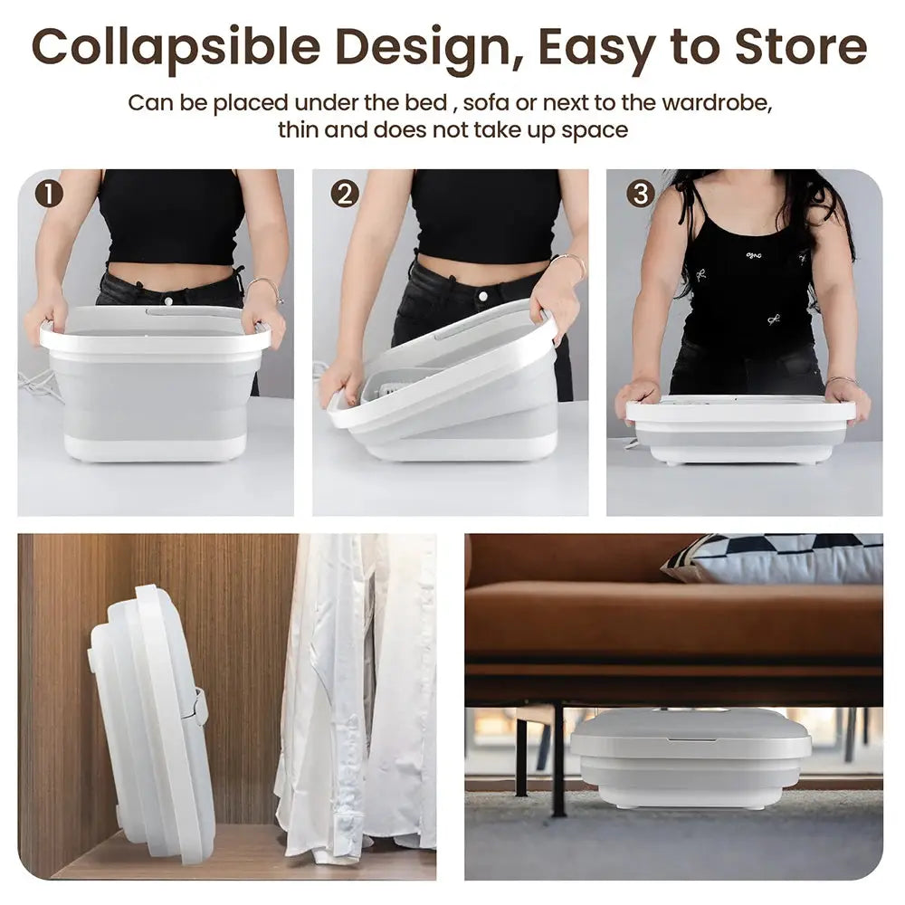 Portable Foot Bath Tub | Thermostatic Control | Foldable Design