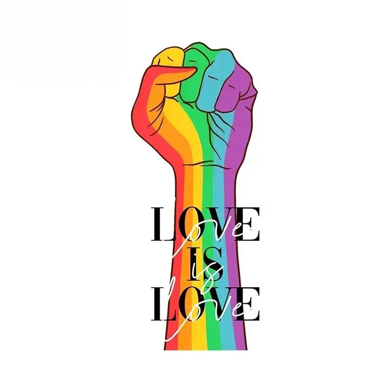 Pride Car Stickers Vinyl Decals Waterproof Scratch Resistant for Vehicles & Motorcycles - LGBTQ+ Friendly Vehicle Graphics from PriceLows™
