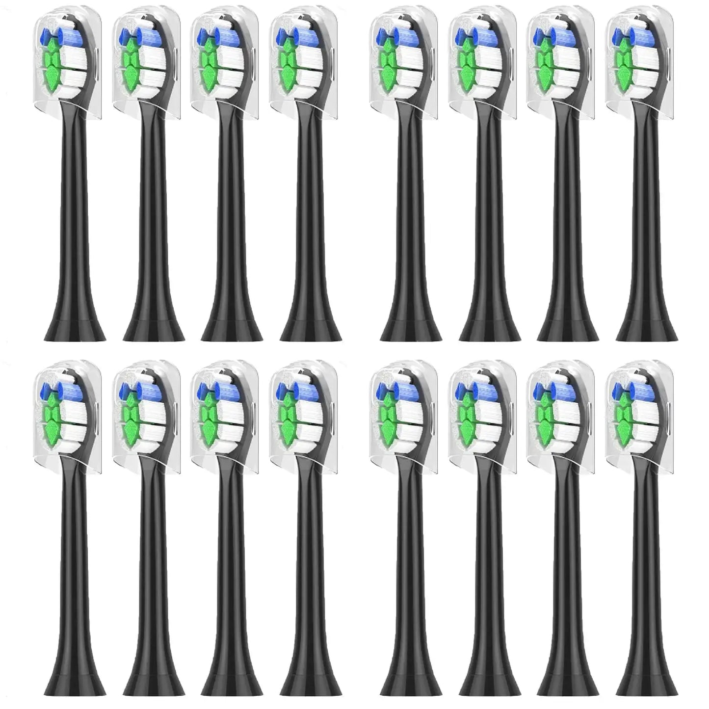 4/8/12/16 Pcs Replacement Toothbrush Heads Compatible with Philips Sonicare Electric Toothbrush Refills for 1100 2100 4100 5100 from PriceLows™