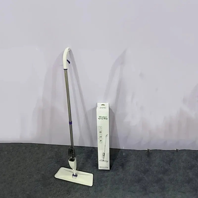 1 Set Spray Mop for Office Cleaning, Professional Commercial Floor Cleaner with 6 Reusable Pads, Efficient 360- Flexible Mop from PriceLows™