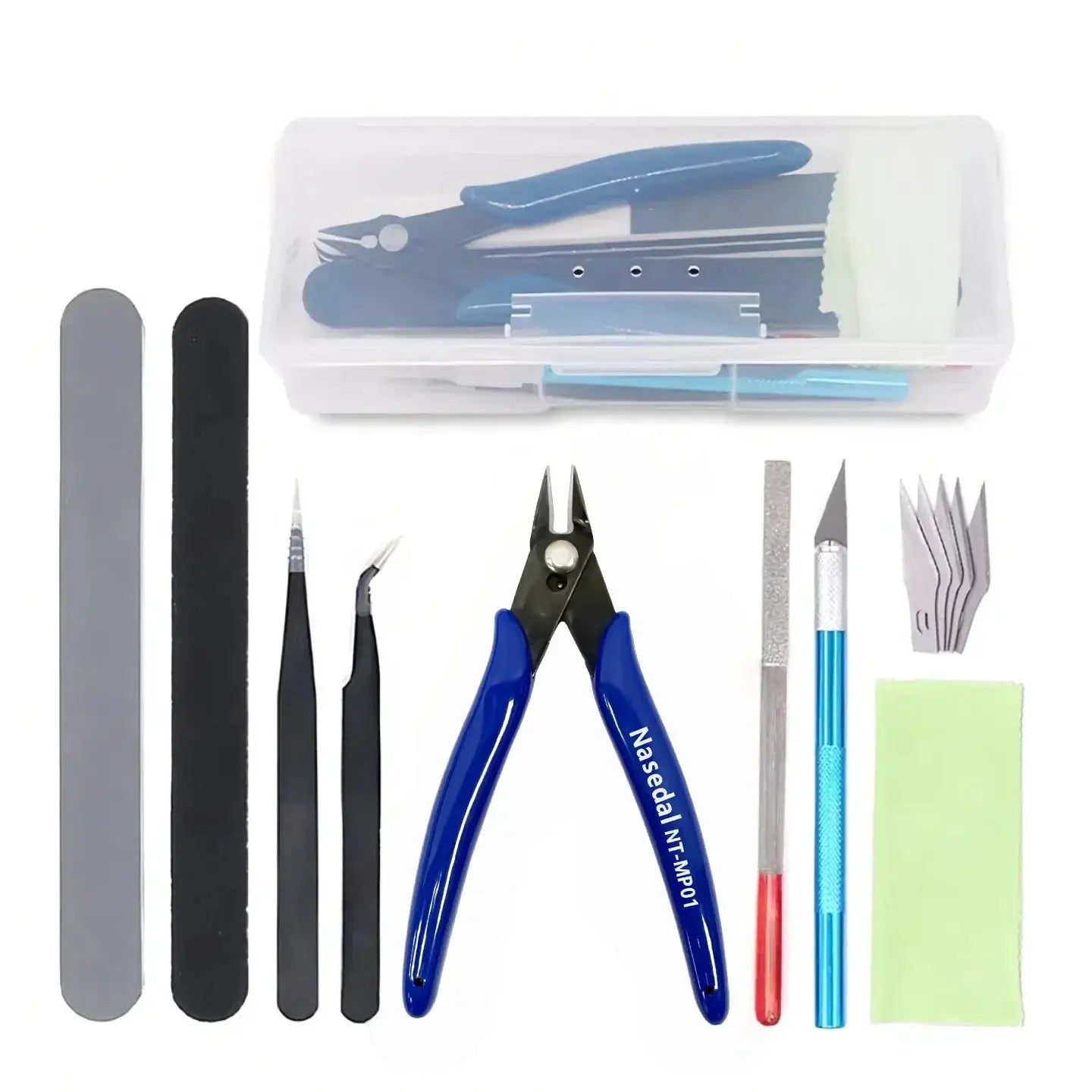 9pcs/Set Model Basic Tools for Gundam Model DIY Car Hobby Building Repairing Assembly Tool Beginner Handmade Scissors Tweezers from PriceLows™