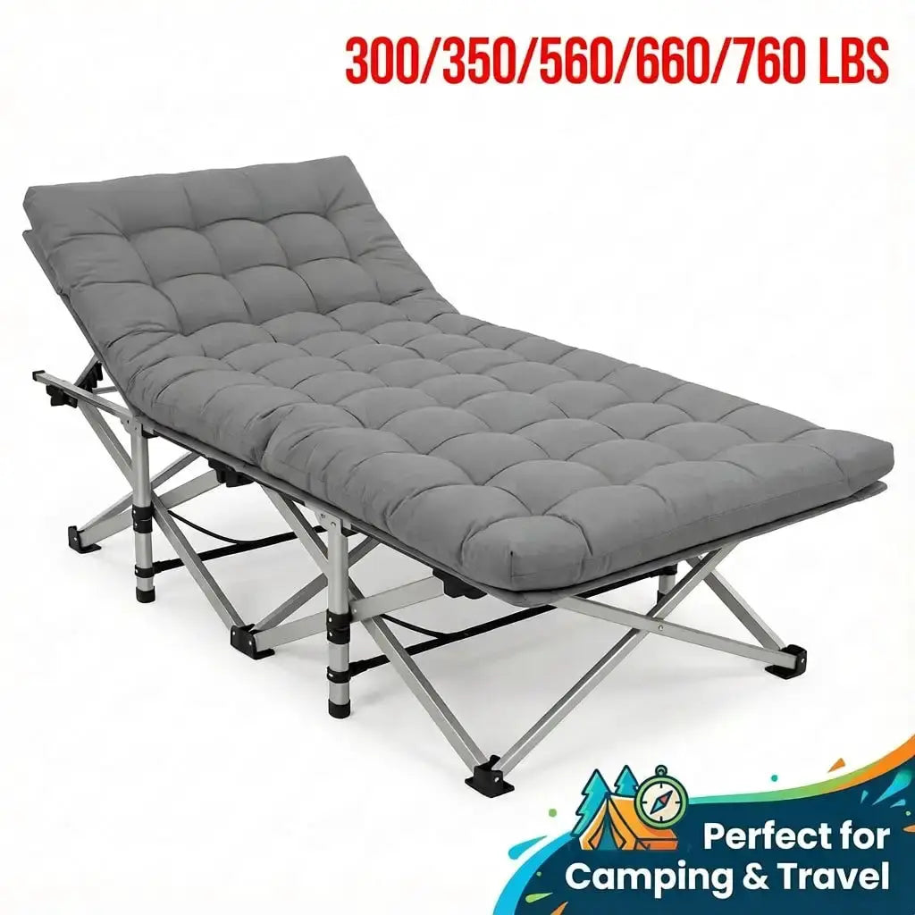 Aoran 560LBS Load-Bearing Outdoor Folding Chair, Non-Slip Foot Pads, Foldable Storage Bag Design Outdoor Furniture from PriceLows™