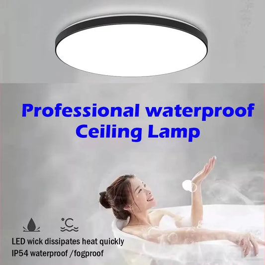 Waterproof LED Ceiling Light | 30W-40W | 220V | Black from PriceLows™