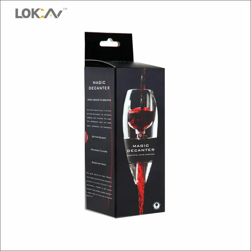 Professional Magic Red Wine Decanter Pourer with Filter Stand Quick Air Aerator Dispenser for Home Dining Bar Essential Set New from PriceLows™