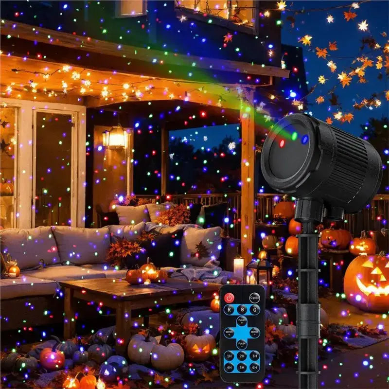 Star Laser Projector | Waterproof RGB Effect | US Plug
