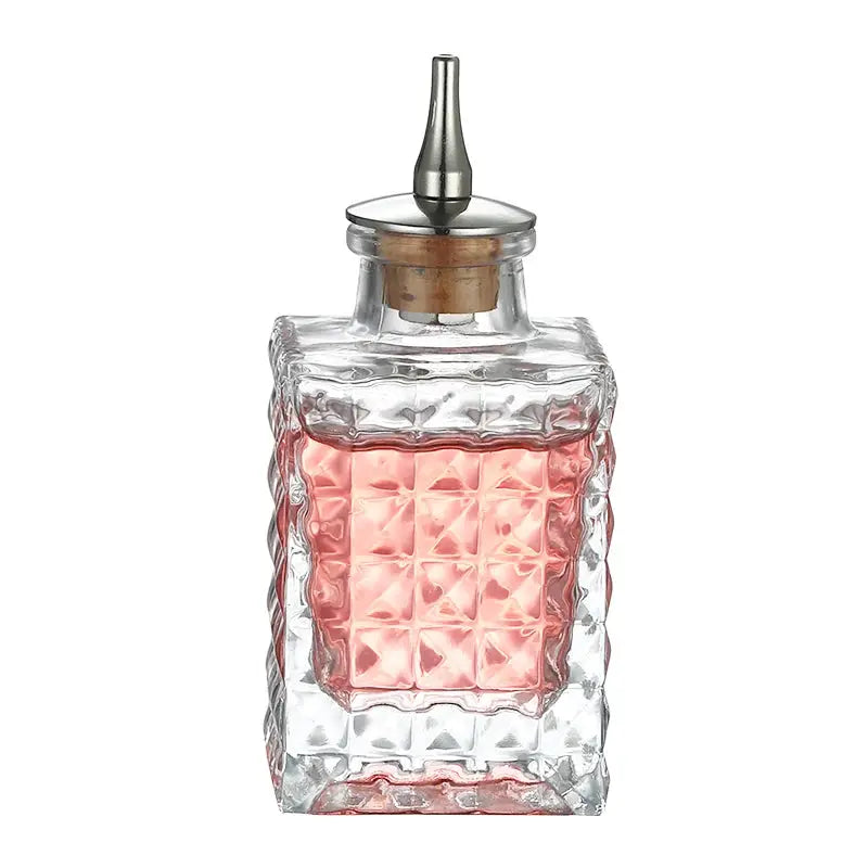 Vintage Cocktail Bitters Bottle with Dasher Top Professional Bar Accessory Bar Tool from PriceLows™