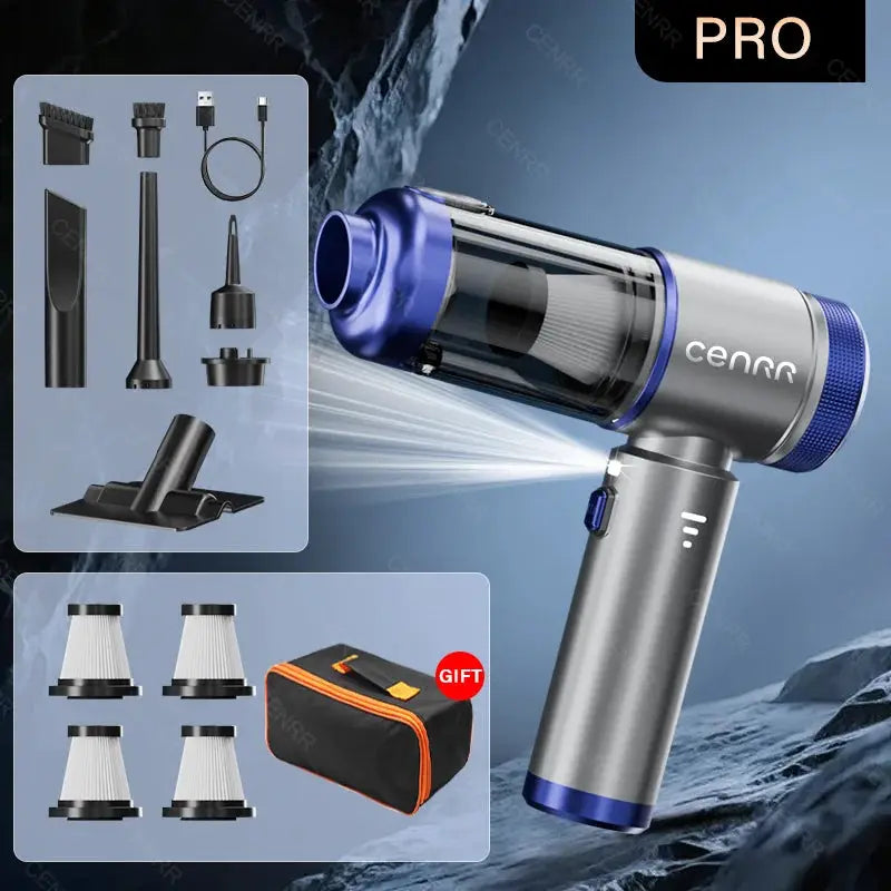 Cordless Car Vacuum Cleaner | 998000 Pa Suction | 11.1V 100W | Portable