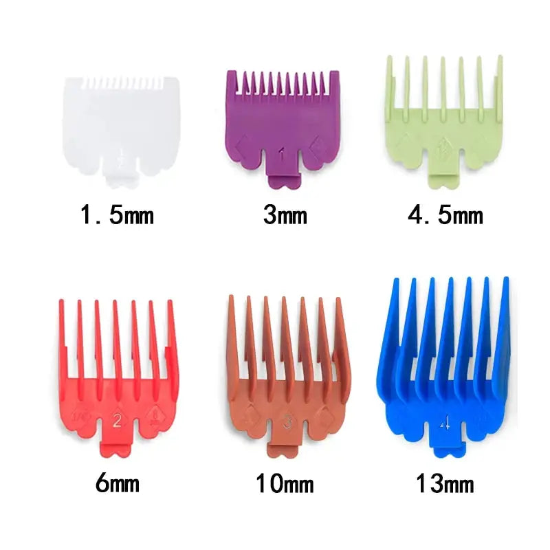 Universal Hair Clipper Guards Barber Trimmer Attachment Limit Combs Professional Barber Accessories Replacement Set Limit Combs from PriceLows™