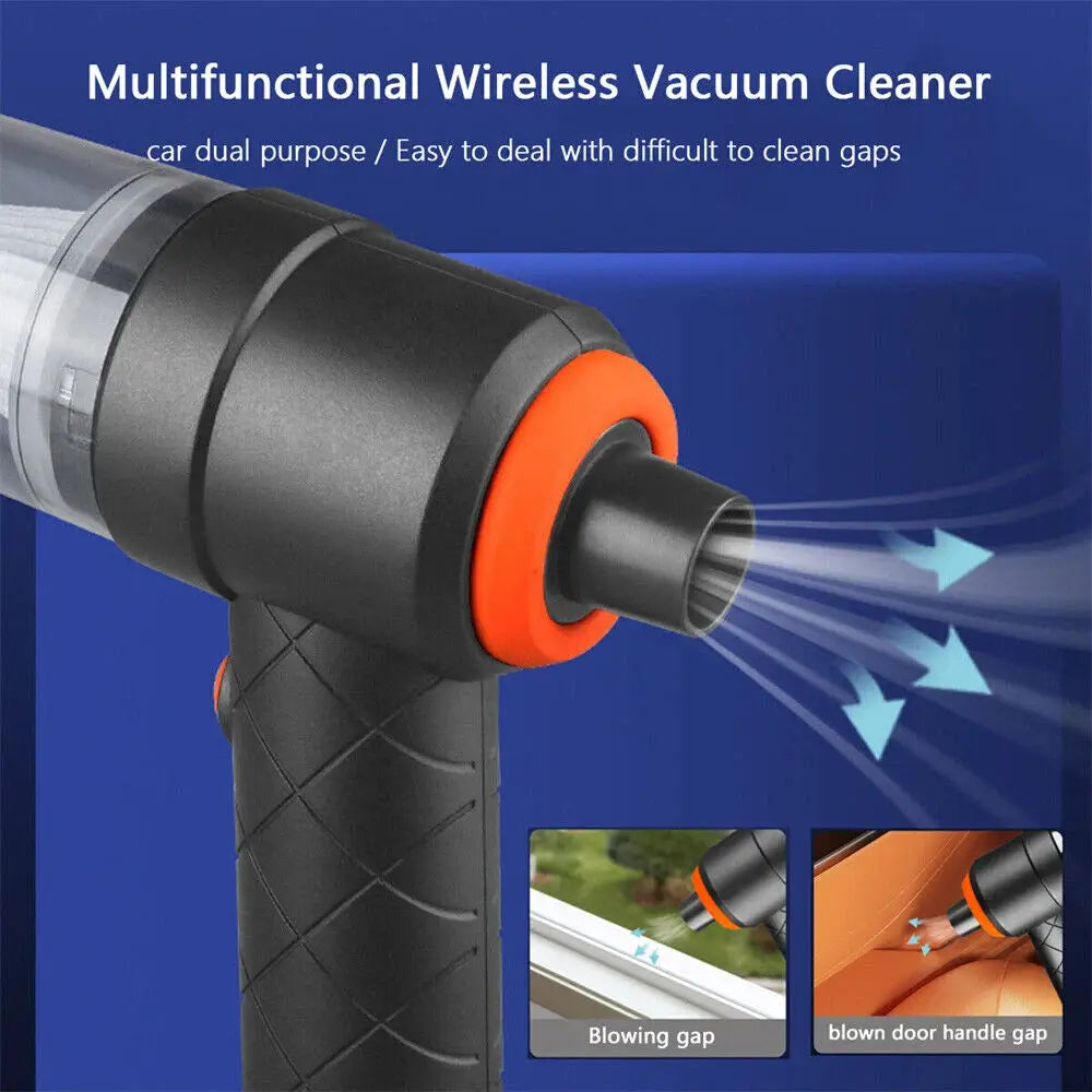 Portable Car Wireless Vacuum Cleaner Powerful Suction Handheld Vacuum Cleaner High Power for Car Home from PriceLows™