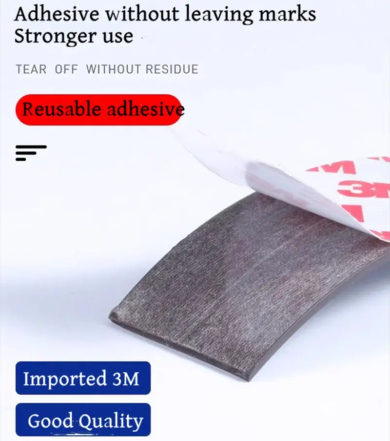 3M Magnetic Strong Adhesive Tape Double-Sided 10Mm/20Mm/30Mm/40Mm Self-adhesion Screen Window Curtain Soft Magnet Adhesive Tape from PriceLows™