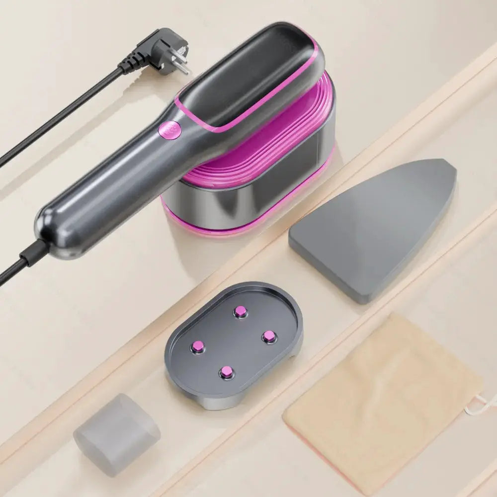 Portable Dry Steam Iron | Intelligent Heating | Handheld Steamer
