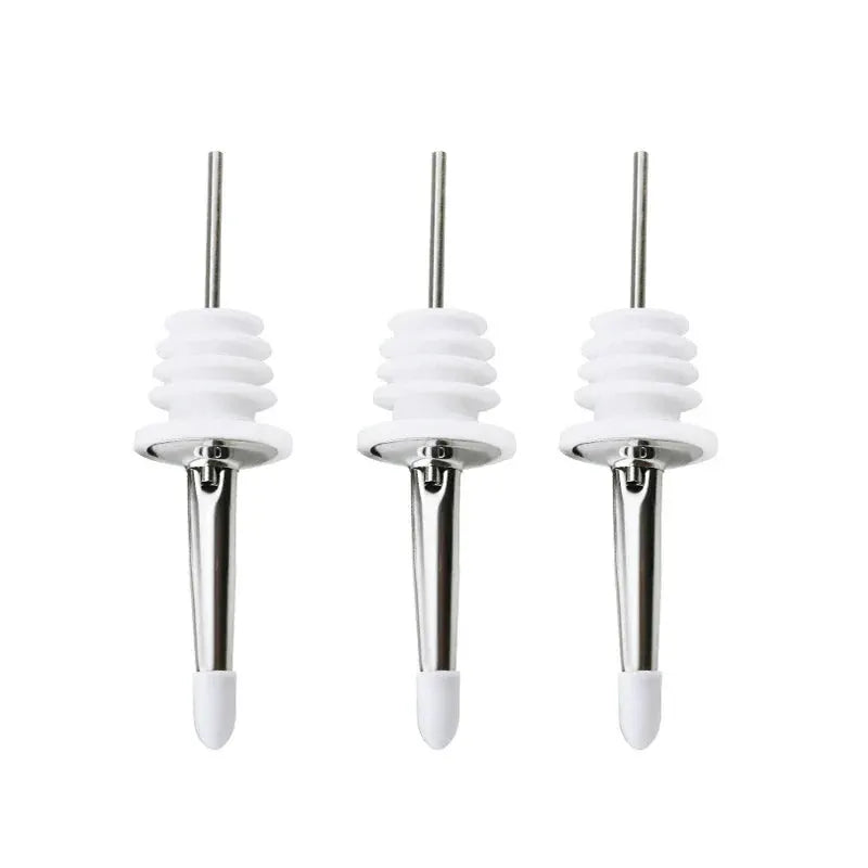 UPORS Wine Pourer 2/3Pcs Stainless Steel Alcohol Liquor Spouts Bottle Dispenser Wine Bottle Stopper with Cap Wine Accessories from PriceLows™