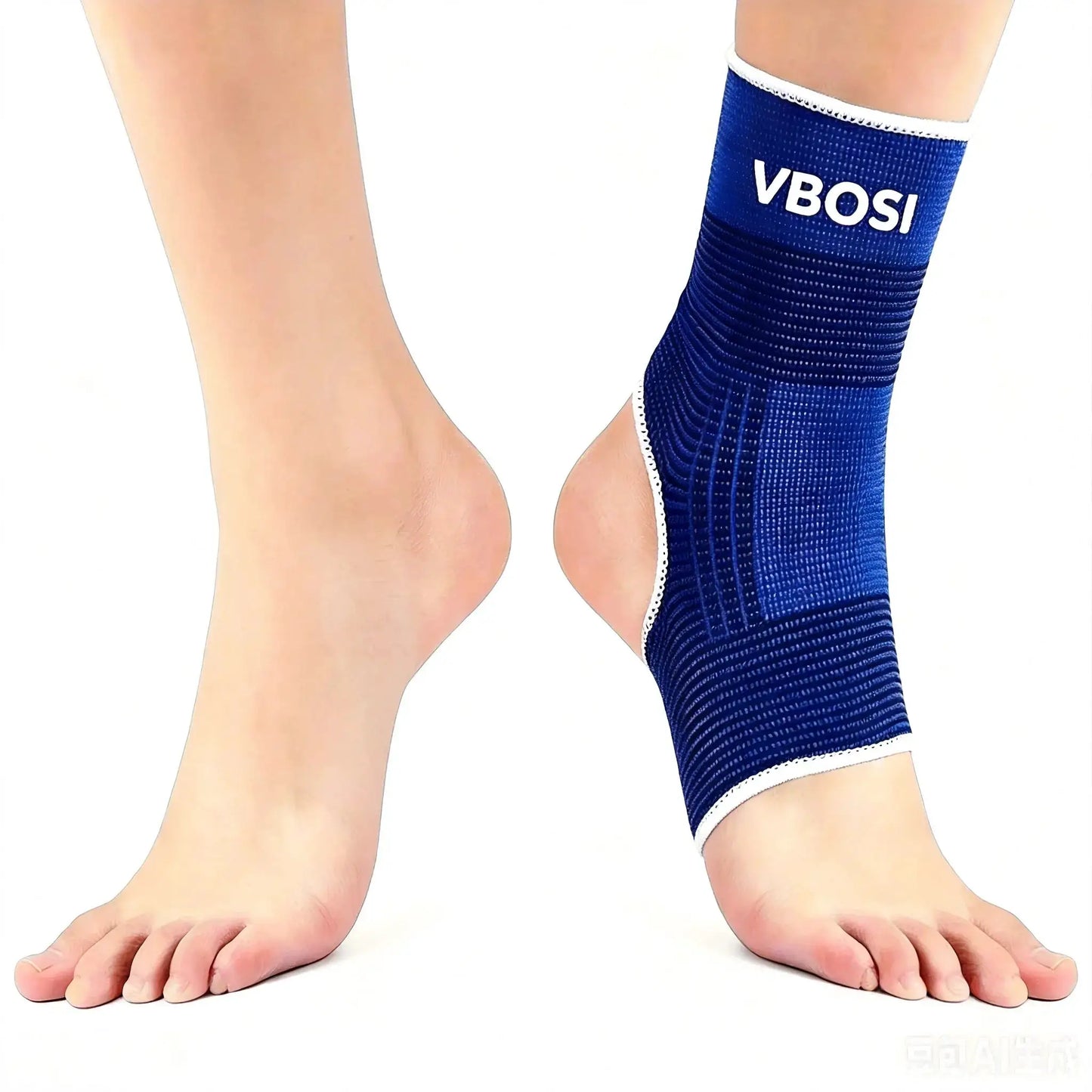 Knitted Ankle Support Brace | Breathable Nylon Compression | One Pair