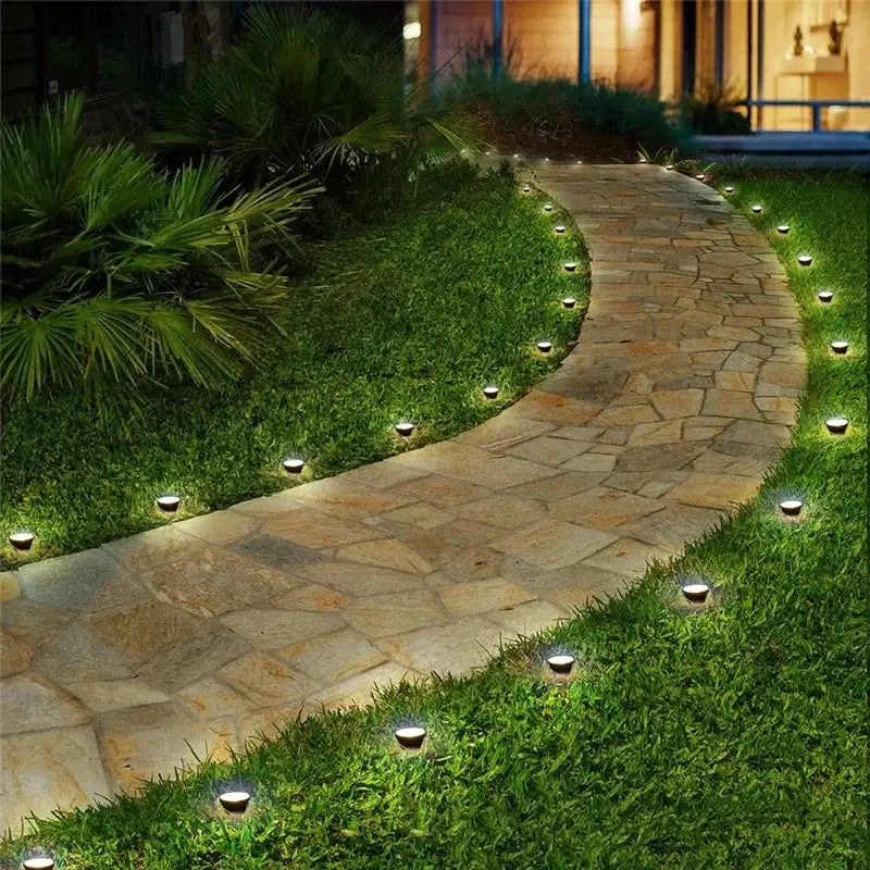 10 in 1 Outdoor Solar Lights RGB Changing Lawn Ground Lamp IP65 Waterproof Landscape Spotlights Garden Decoration Outdoor Lights from PriceLows™